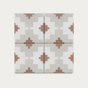 Cruz • Crudo arena • 20x20 cm