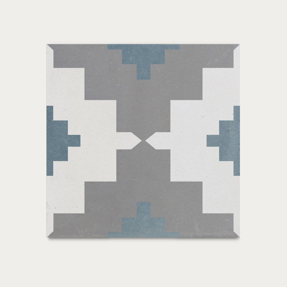 Cruz • Gris arena • 20x20 cm