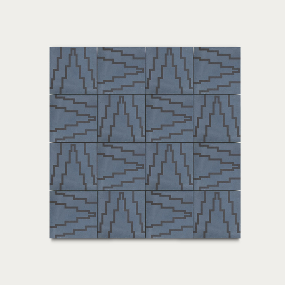 Guiza • Azul jean • 20x20 cm