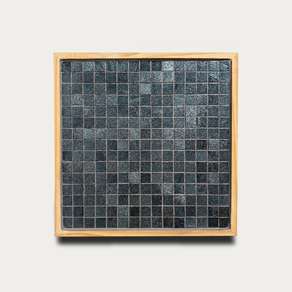 Azul perlado • 2x2 cm