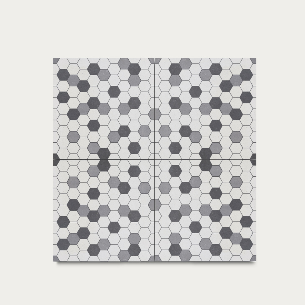 Panal • Gris metal • 20x20 cm