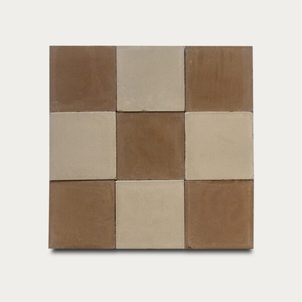 10x10 Retazos L55 L56 2 Canela Y Trigo Fondo Gris