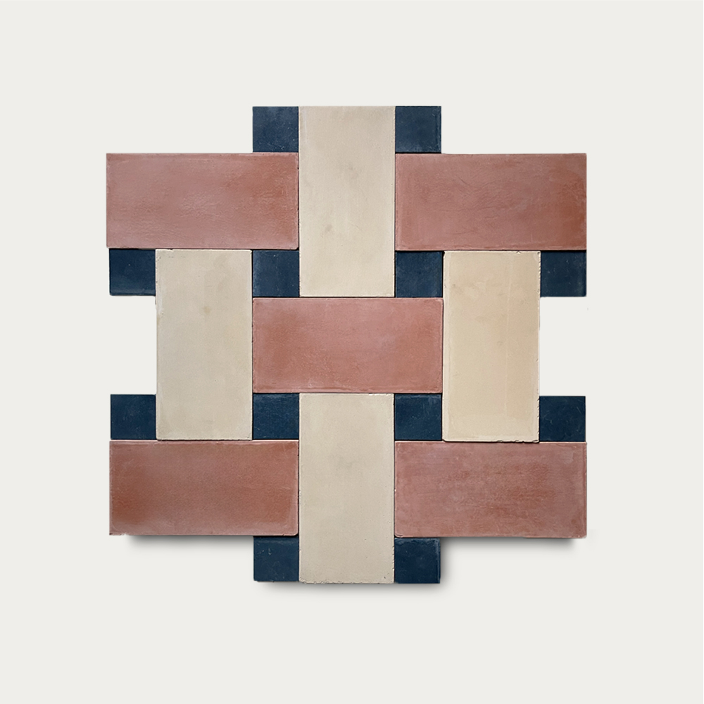 Tricot 30 • Terracota / Trigo • 15x30 cm