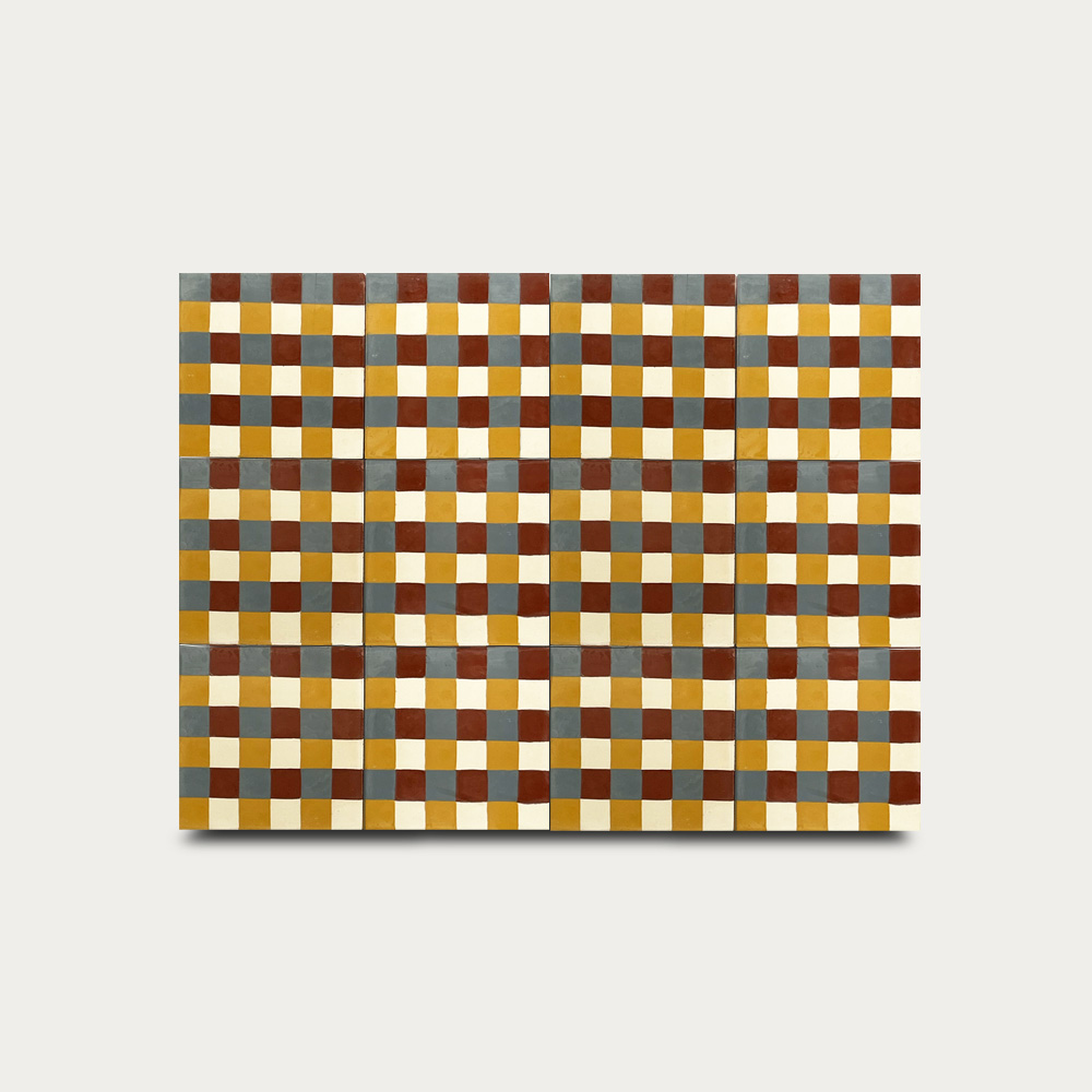 Damas • Bordó • 20x20 cm