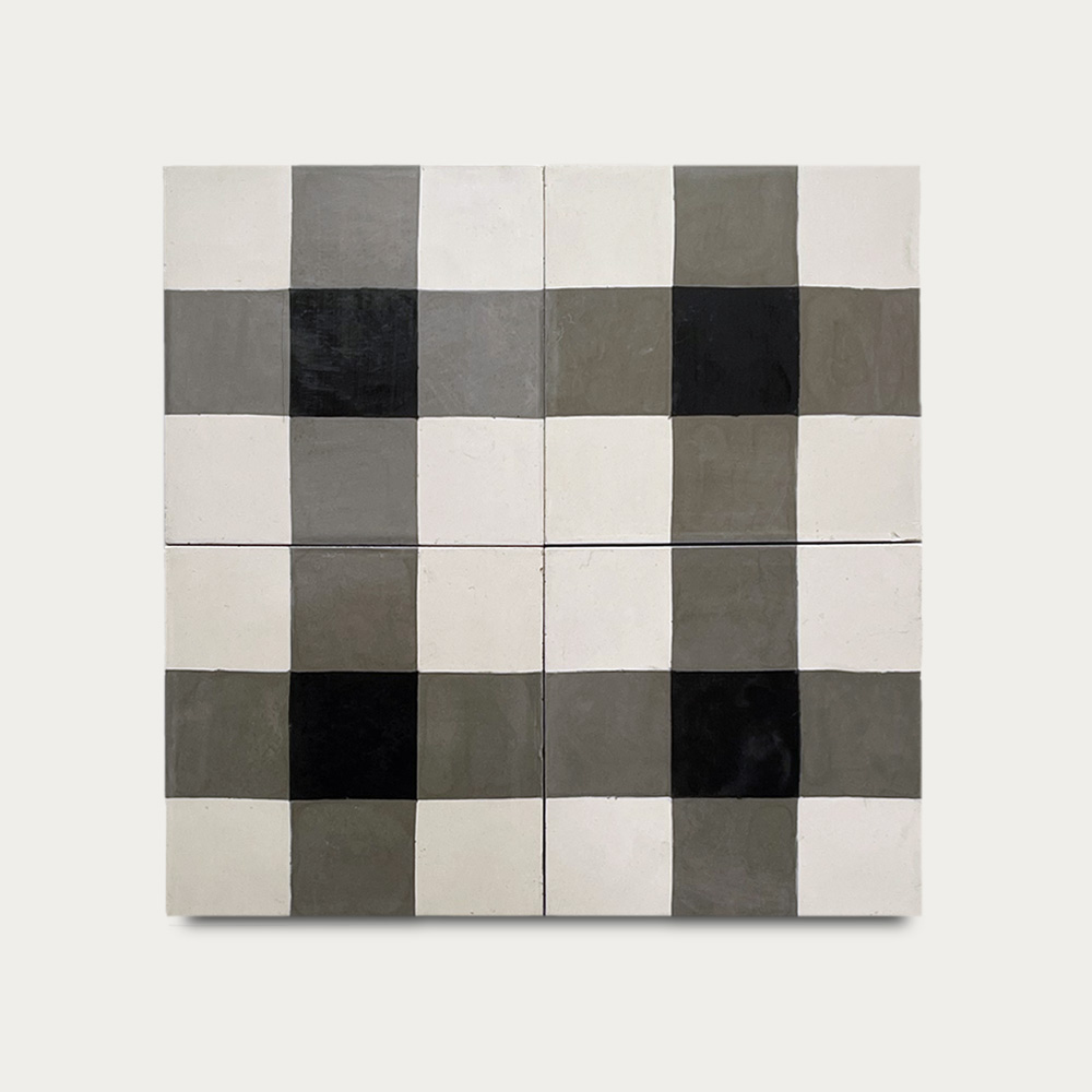 Tateti • Gris cemento • 25x25 cm