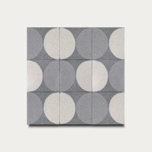 Bulcao • Gris metal • 20x20 cm