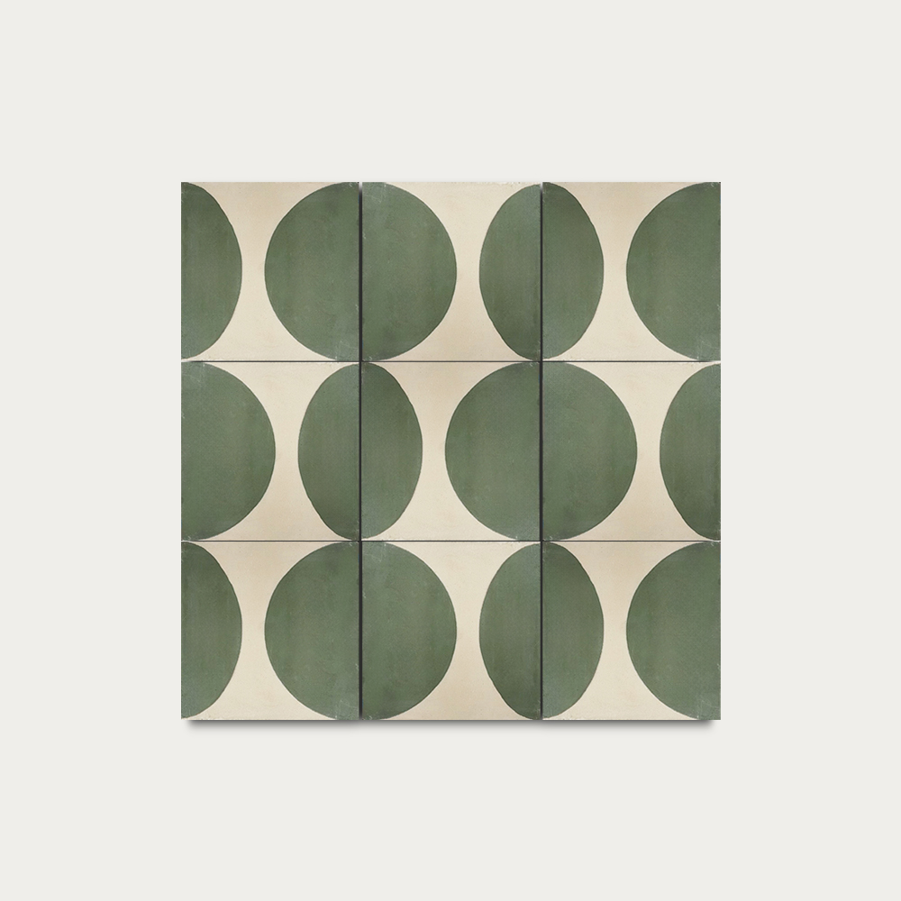 Bombucha • Verde medio • 20x20 cm