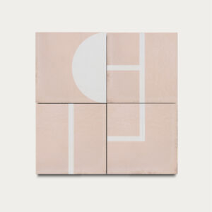 Bossa • Rosa suave • 20x20 cm