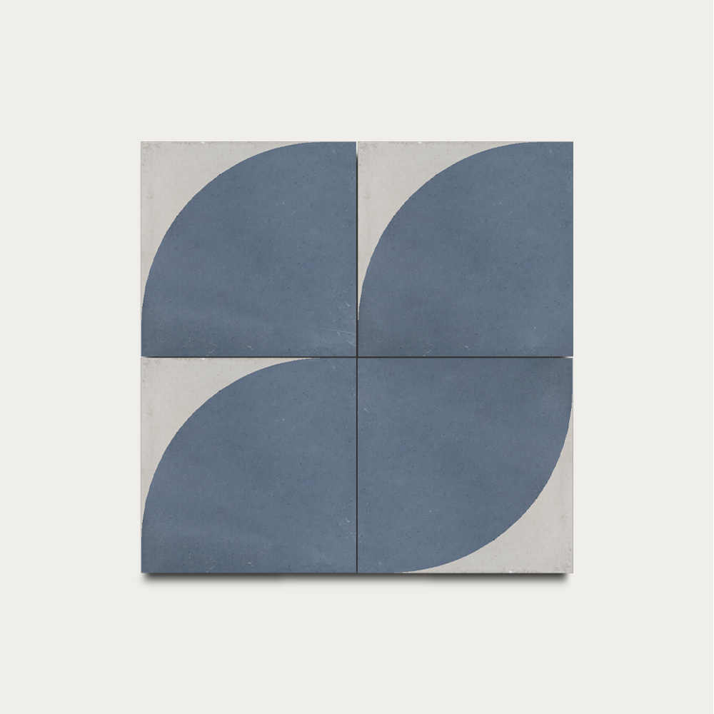 Crescente • Azul jean • 20x20 cm