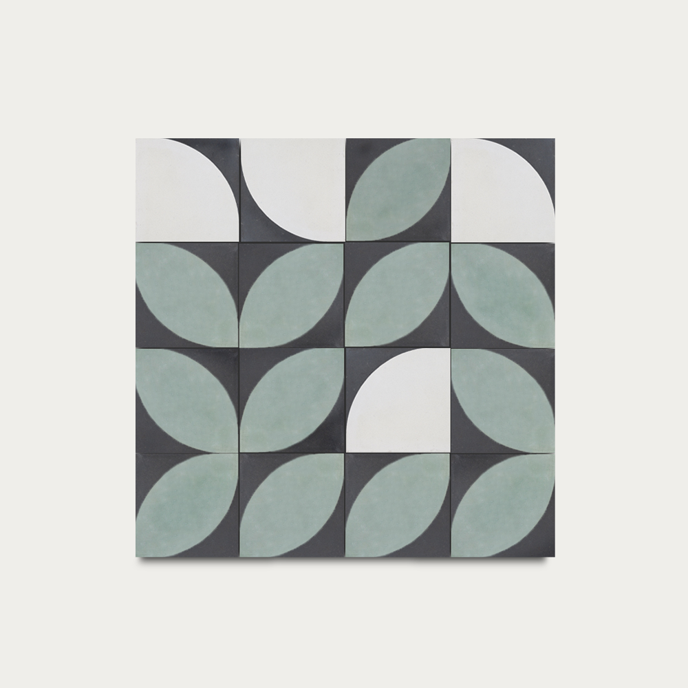 Crescente • Negro • 20x20 cm