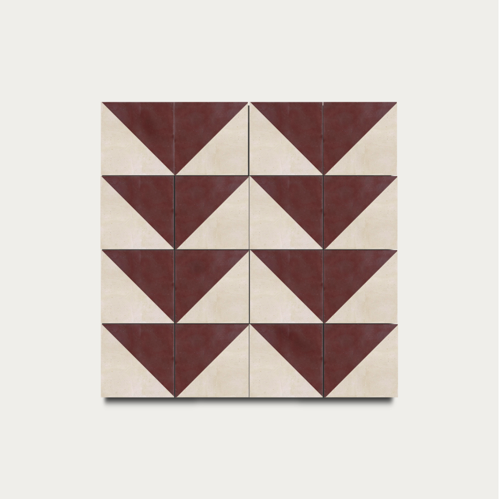 Due C • Bordó • 20x20 cm