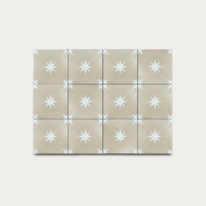 Estrella • Te con leche • 20x20 cm
