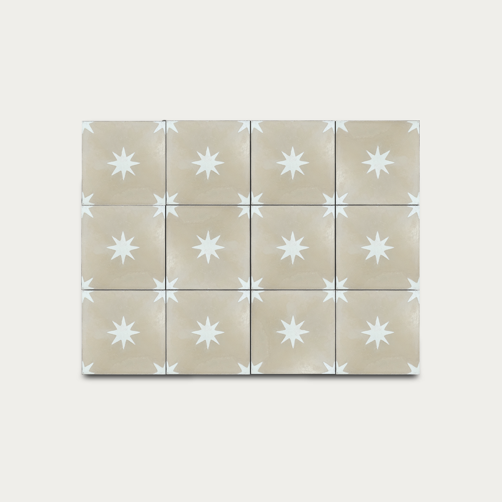 Estrella • Te con leche • 20x20 cm
