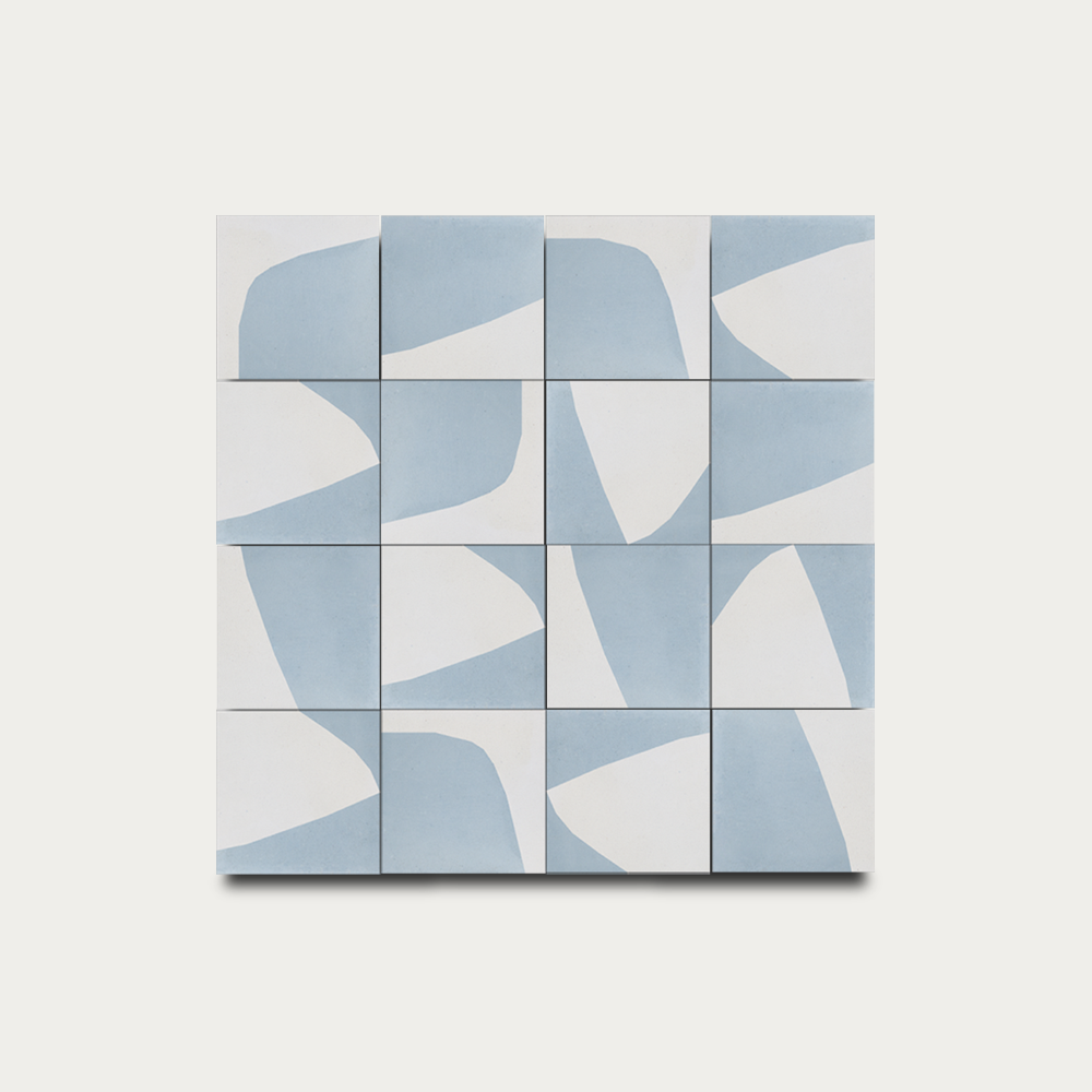Mérida • Celeste medio • 20x20 cm