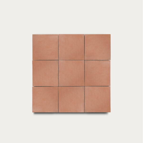 Pleno C 15x15 Terracota 2 Fondo Gris