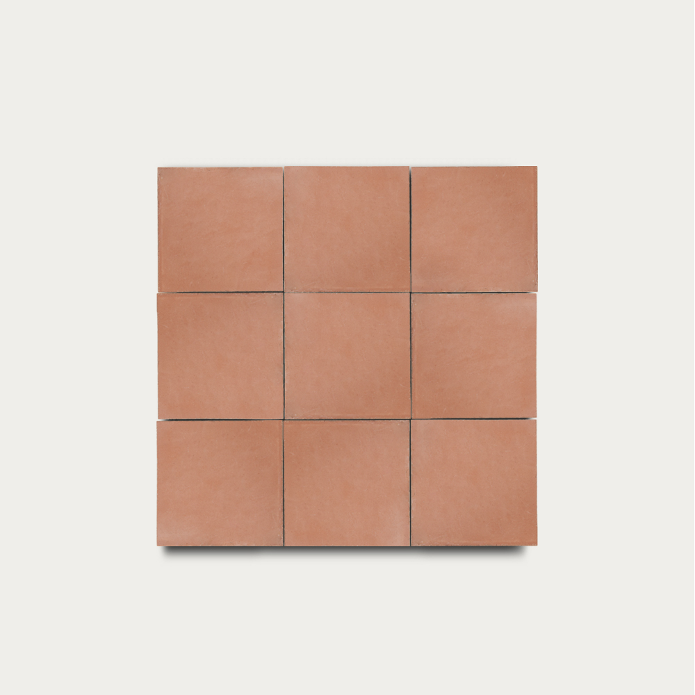 Pleno C 15x15 Terracota 2 Fondo Gris