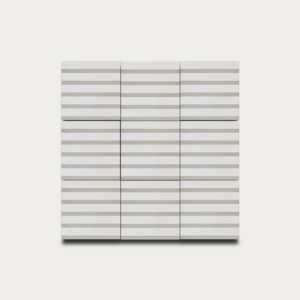 Rayas • Crudo arena • 20x20 cm