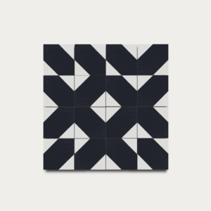 Remo • Negro • 20x20 cm