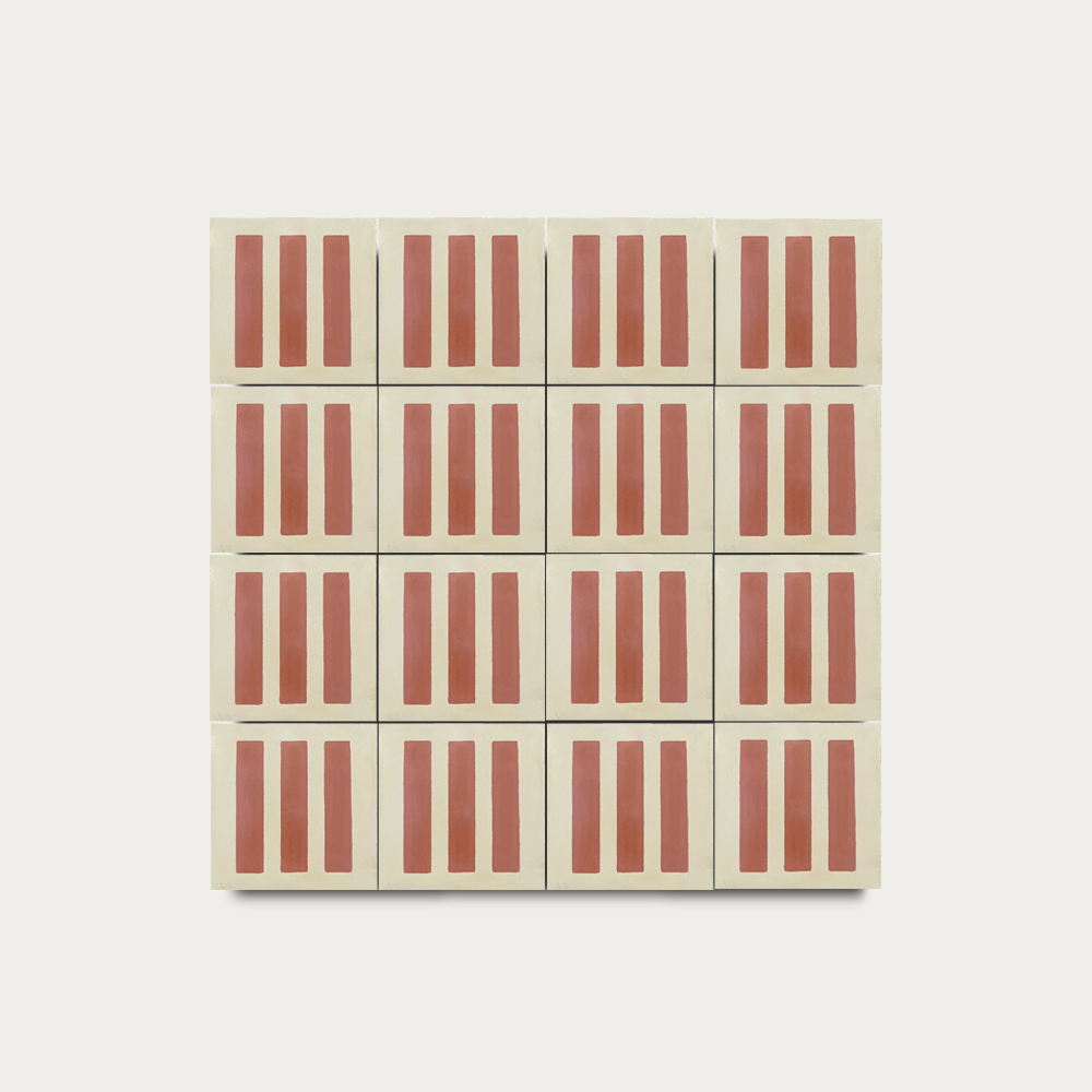 Terceto • Terracota • 20x20 cm