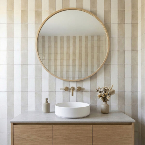 Bambu 10x20 Natural Crudo Arena 2 Cuadrado